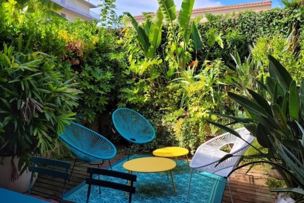 Nice Studio 30 M With Terrace And Pool Antibes Zewnętrze zdjęcie