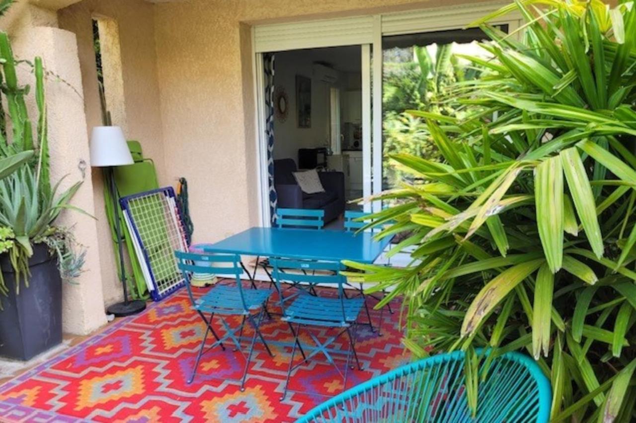 Nice Studio 30 M With Terrace And Pool Antibes Zewnętrze zdjęcie